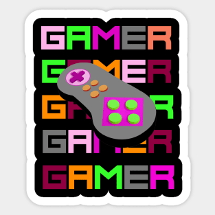 Game Controller Gamer Life Sticker